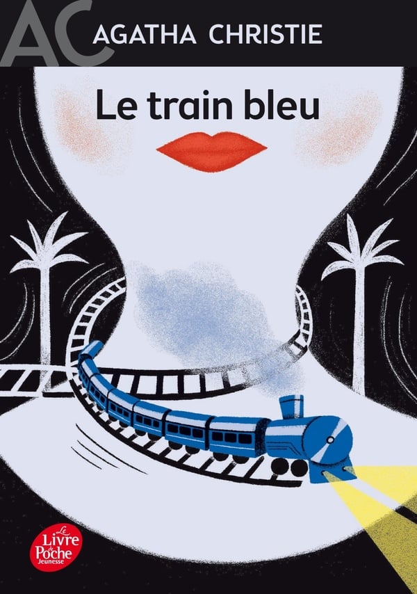 Le train bleu - Cover