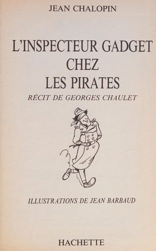 L'Inspecteur Gadget chez les pirates - Cover