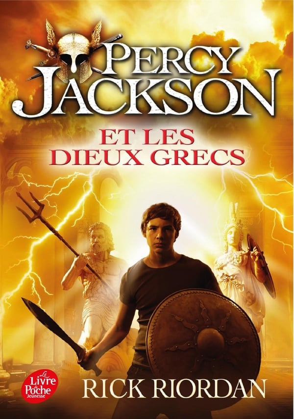 Percy Jackson et les dieux grecs - Cover