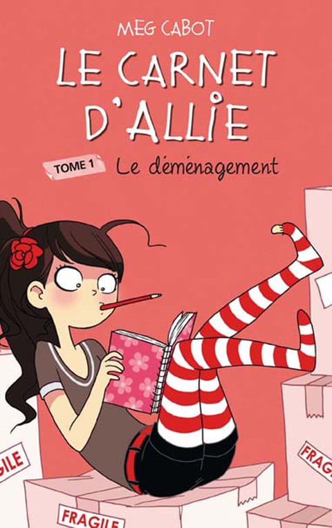 Le Carnet d'Allie 1 - Le déménagement - Cover