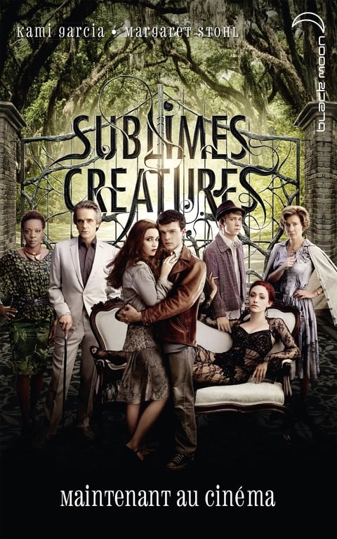 Saga Sublimes créatures - Tome 1 - 16 Lunes avec affiche du film - Cover