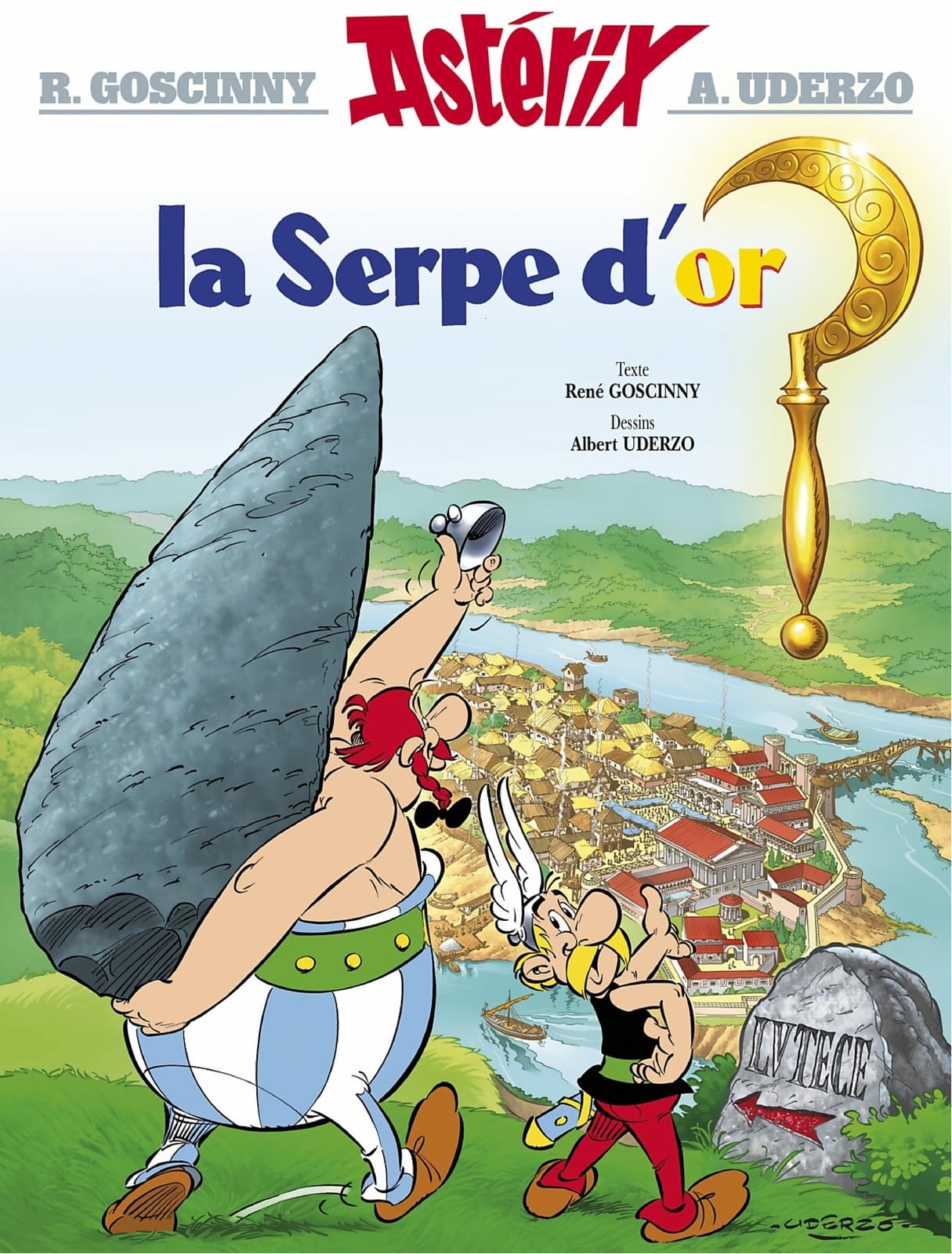 Astérix - La Serpe d'or - n°2 - Cover