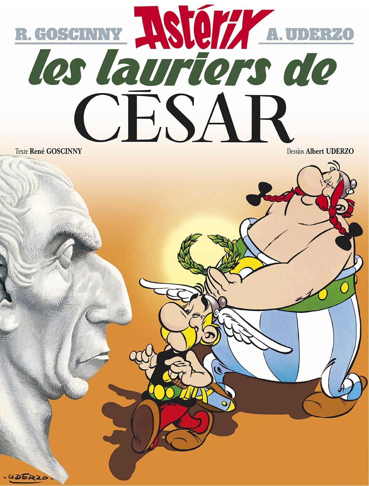 Astérix - Les Lauriers de César - n°18 - Cover