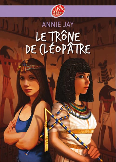 Le trône de Cléopâtre - Cover