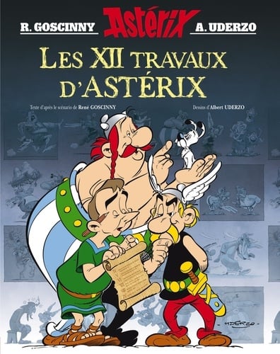 Les 12 Travaux d'Astérix - Cover