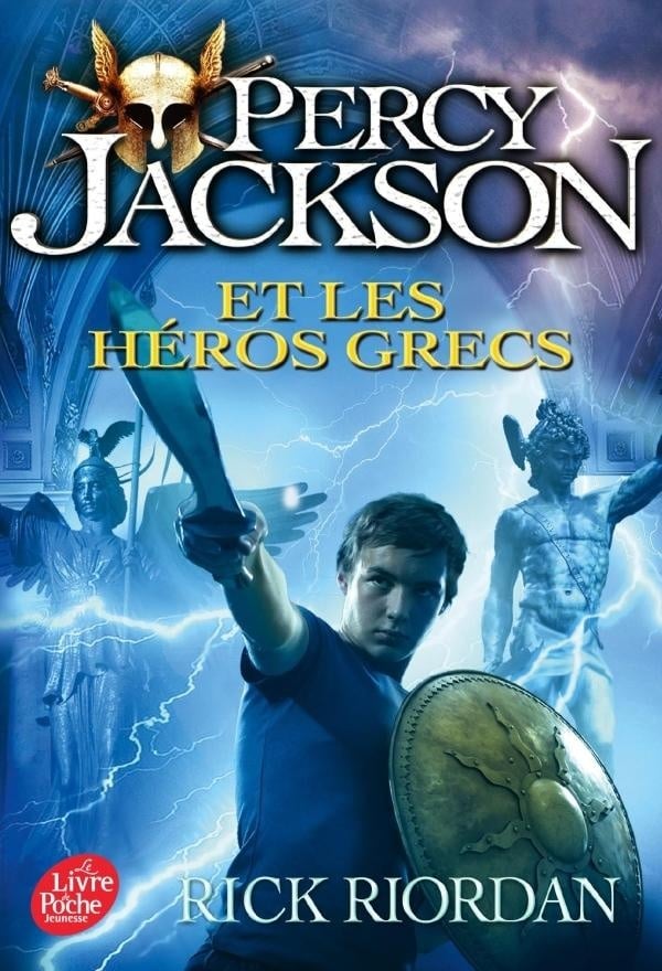 Percy Jackson et les héros grecs - Cover