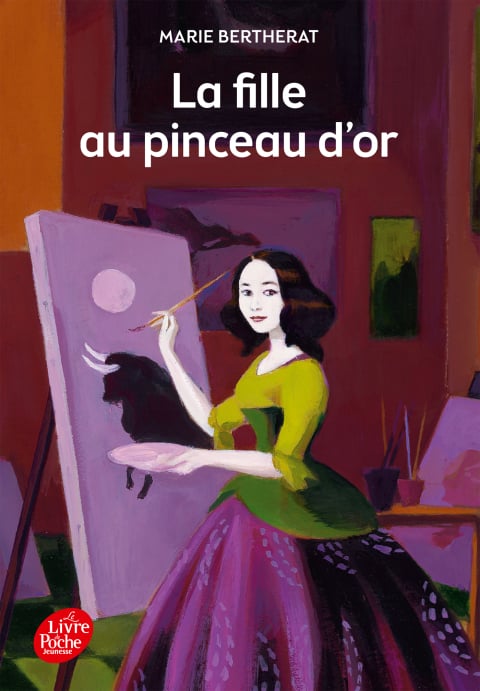 La fille au pinceau d'or - Cover