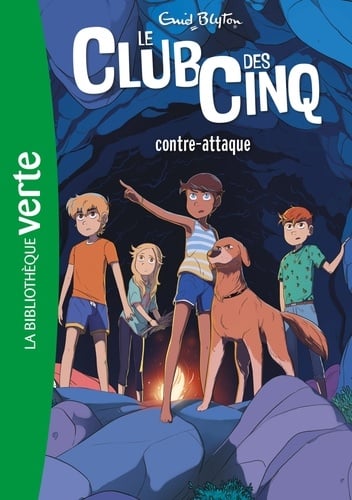 Le Club des Cinq 03 - Le Club des Cinq contre-attaque - Cover