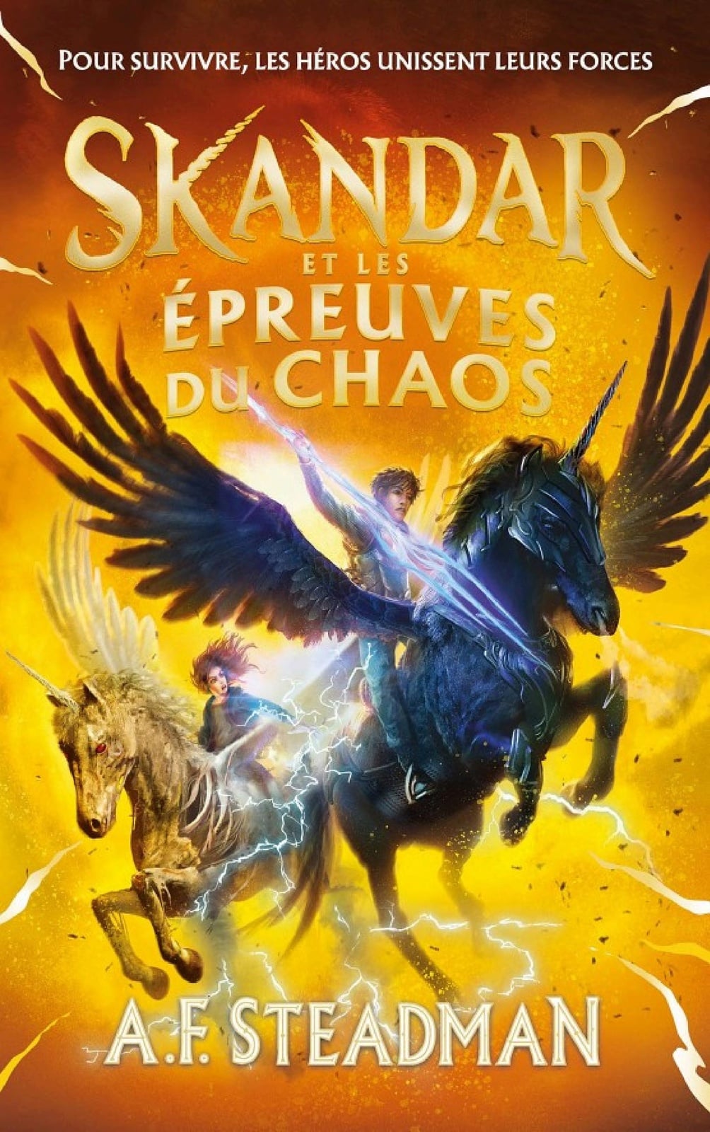 Skandar - tome 3 - et les épreuves du Chaos - Cover