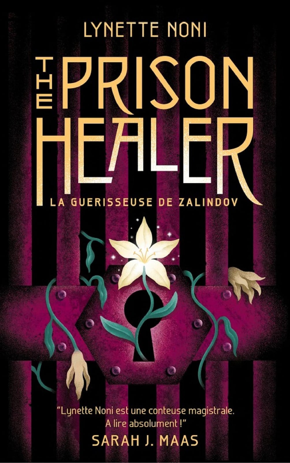 The Prison Healer - tome 1 - La guérisseuse de Zalindov - Cover