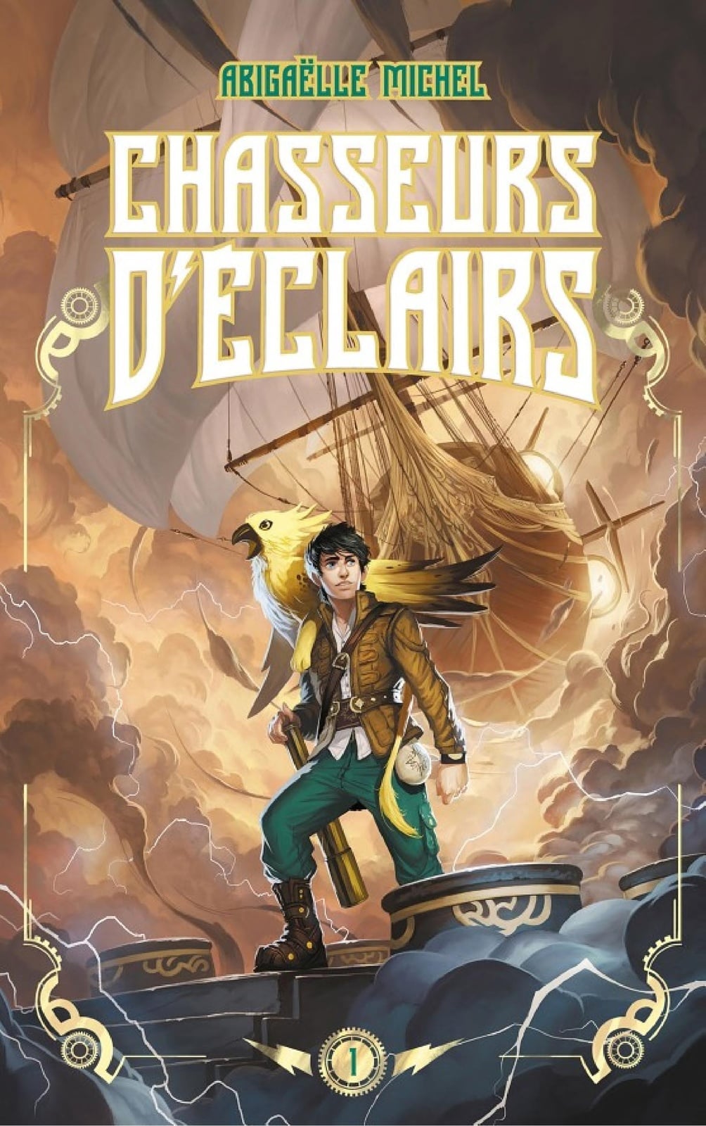 Chasseurs d'éclairs - tome 1 - Le capitaine disparu - Cover