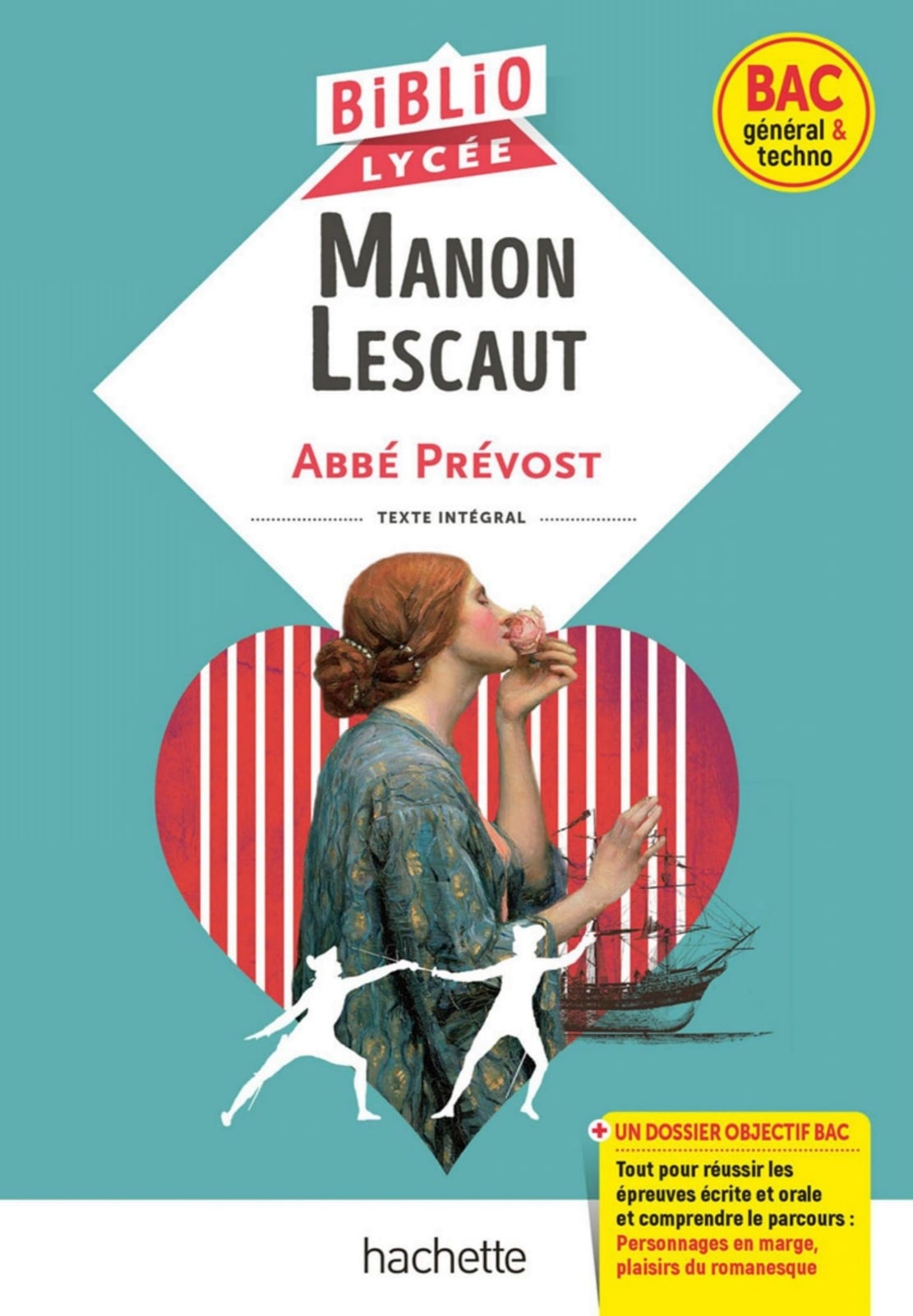 BiblioLycée - Manon Lescaut, Abbé Prévost (BAC 1res générale et Technologiques) - BAC 2023 - Cover
