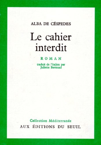 Le Cahier interdit - Cover