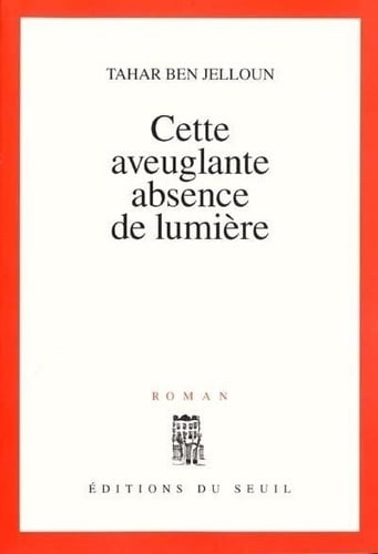 Cette aveuglante absence de lumière - Cover
