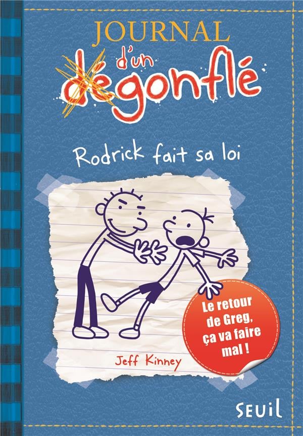 Rodrick fait sa loi - Cover
