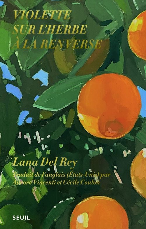 Violette sur l'herbe à la renverse - Cover