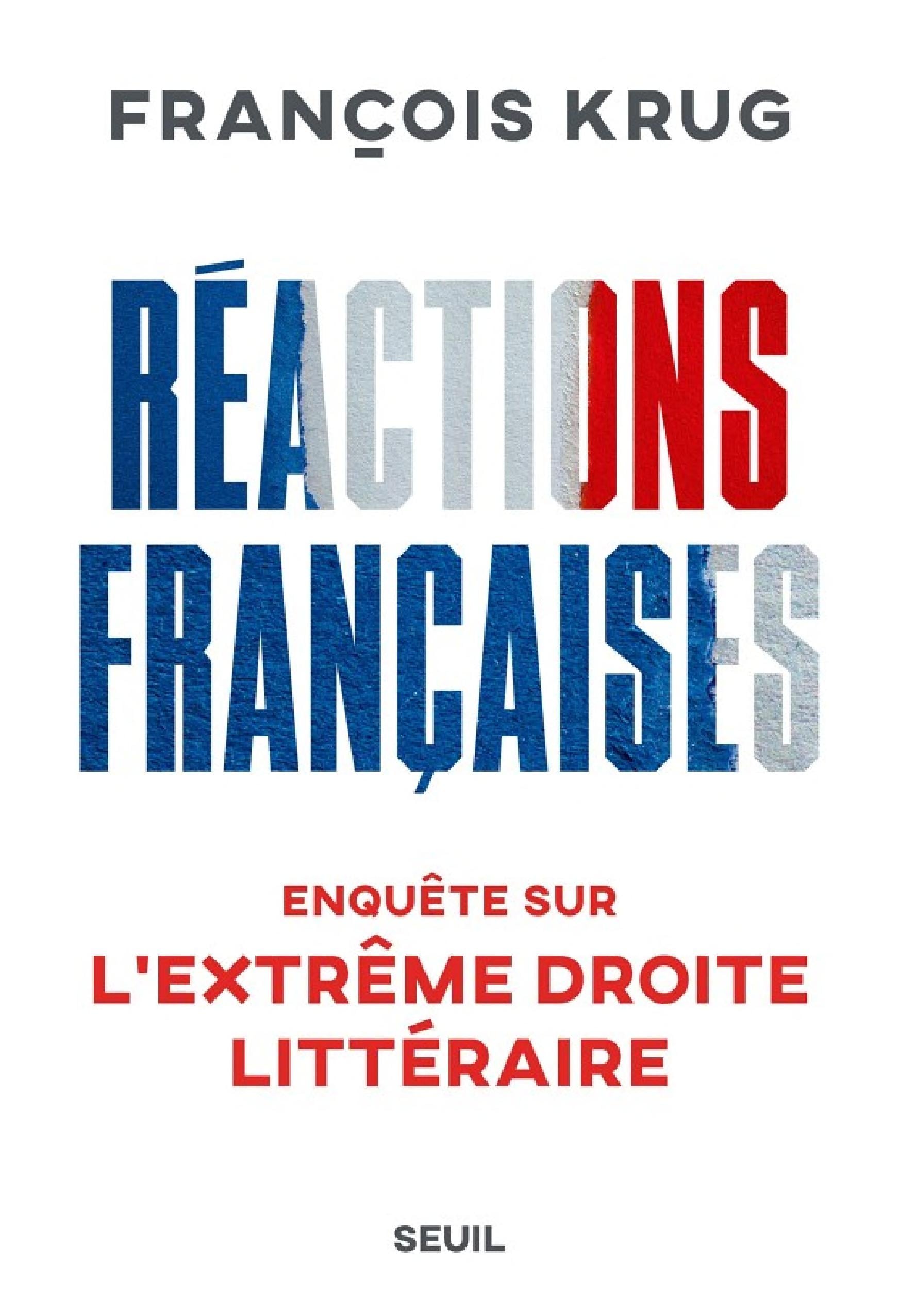 Réactions françaises - Cover