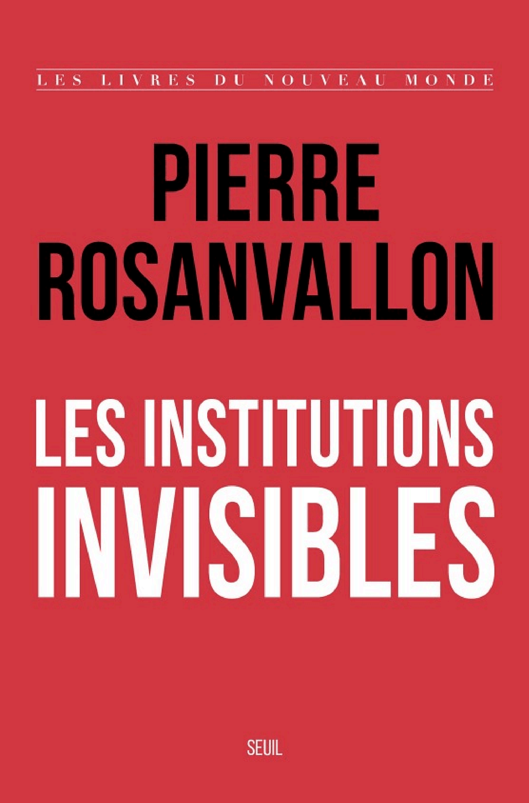 Les Institutions invisibles - Cover