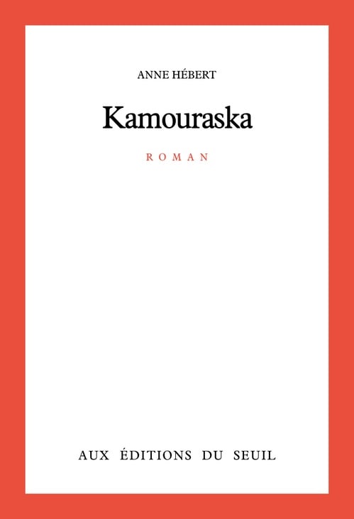 Kamouraska - Cover