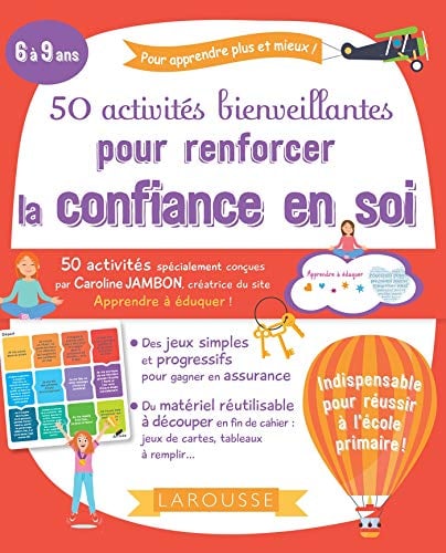 50 activités bienveillantes pour renforcer la confiance en soi des enfants - Cover