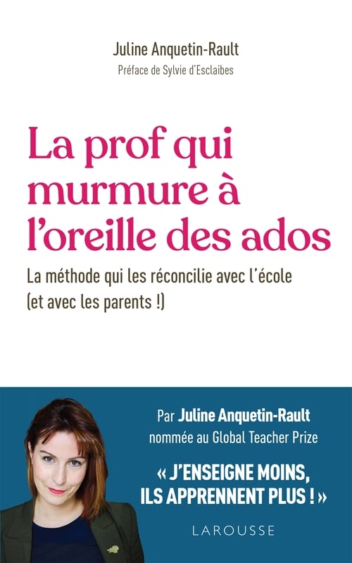 La prof qui murmure à l'oreille des ados - Cover
