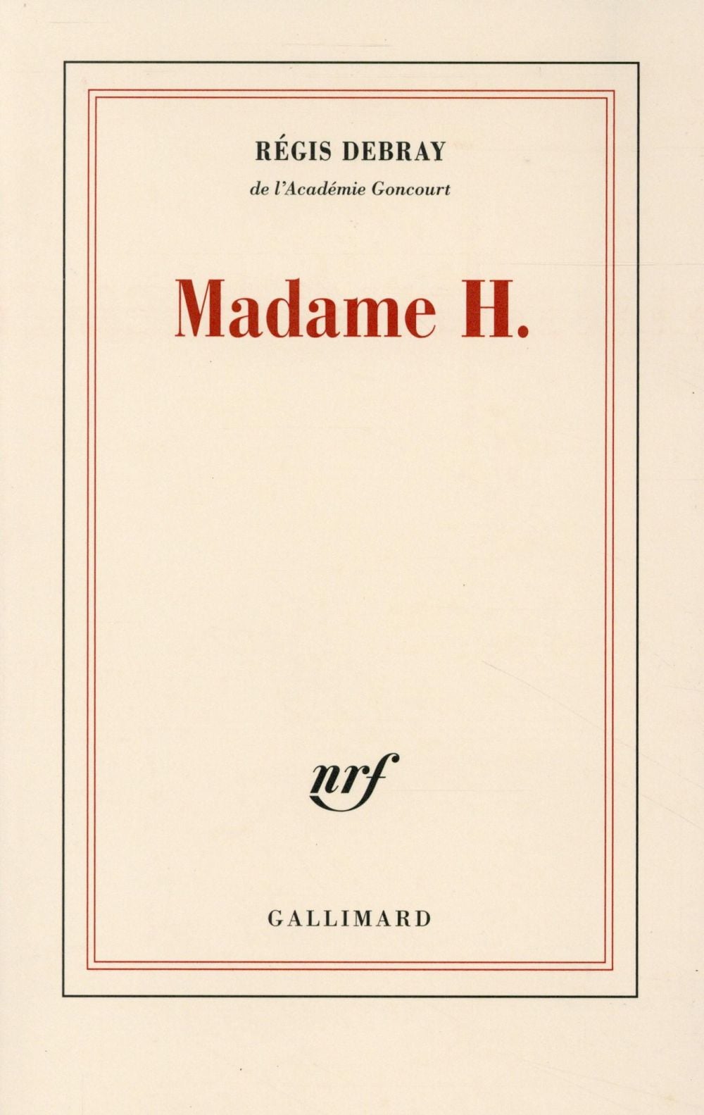 Madame H - Cover