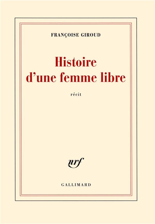 Histoire d'une femme libre - Cover