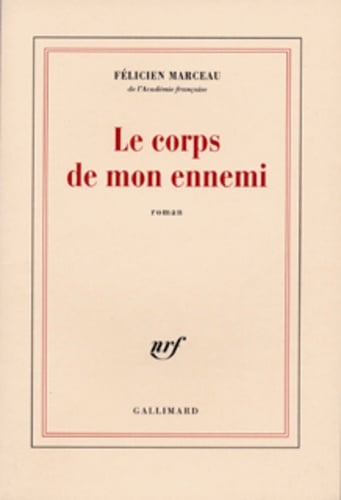Le corps de mon ennemi - Cover