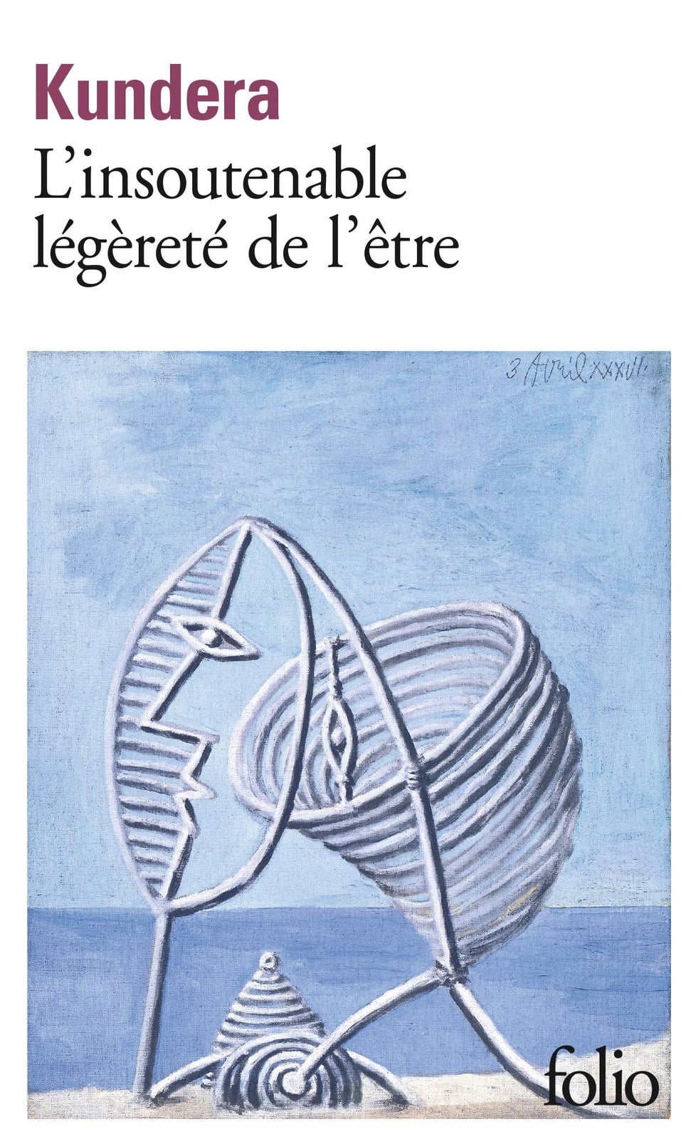 L'Insoutenable Legerete de l'Etre - Cover
