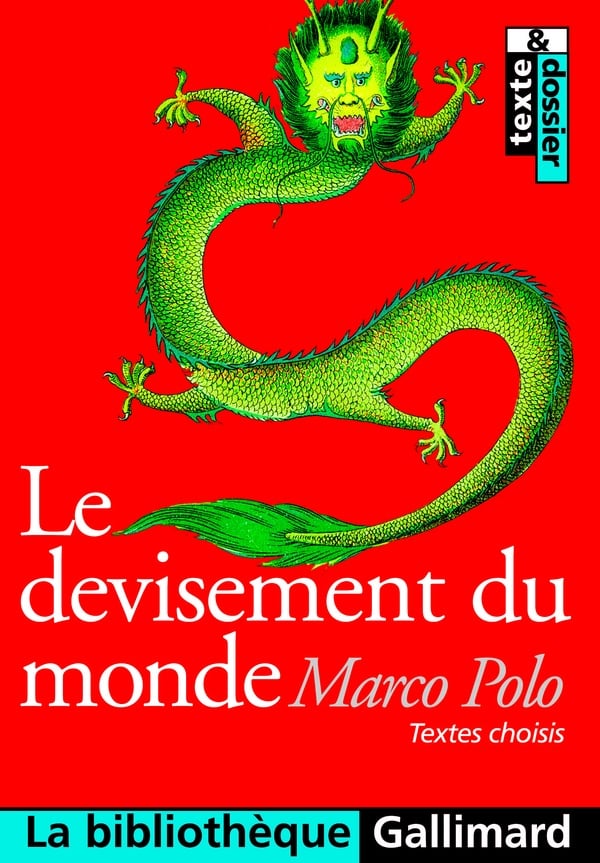 Le devisement du monde - Cover