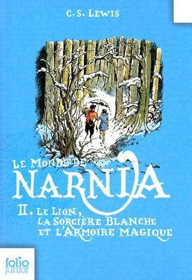 Le Monde de Narnia: Le Lion, La Sorciere Blanche Et L'Armoire Magique (Folio Junior) (French Edition) - Cover