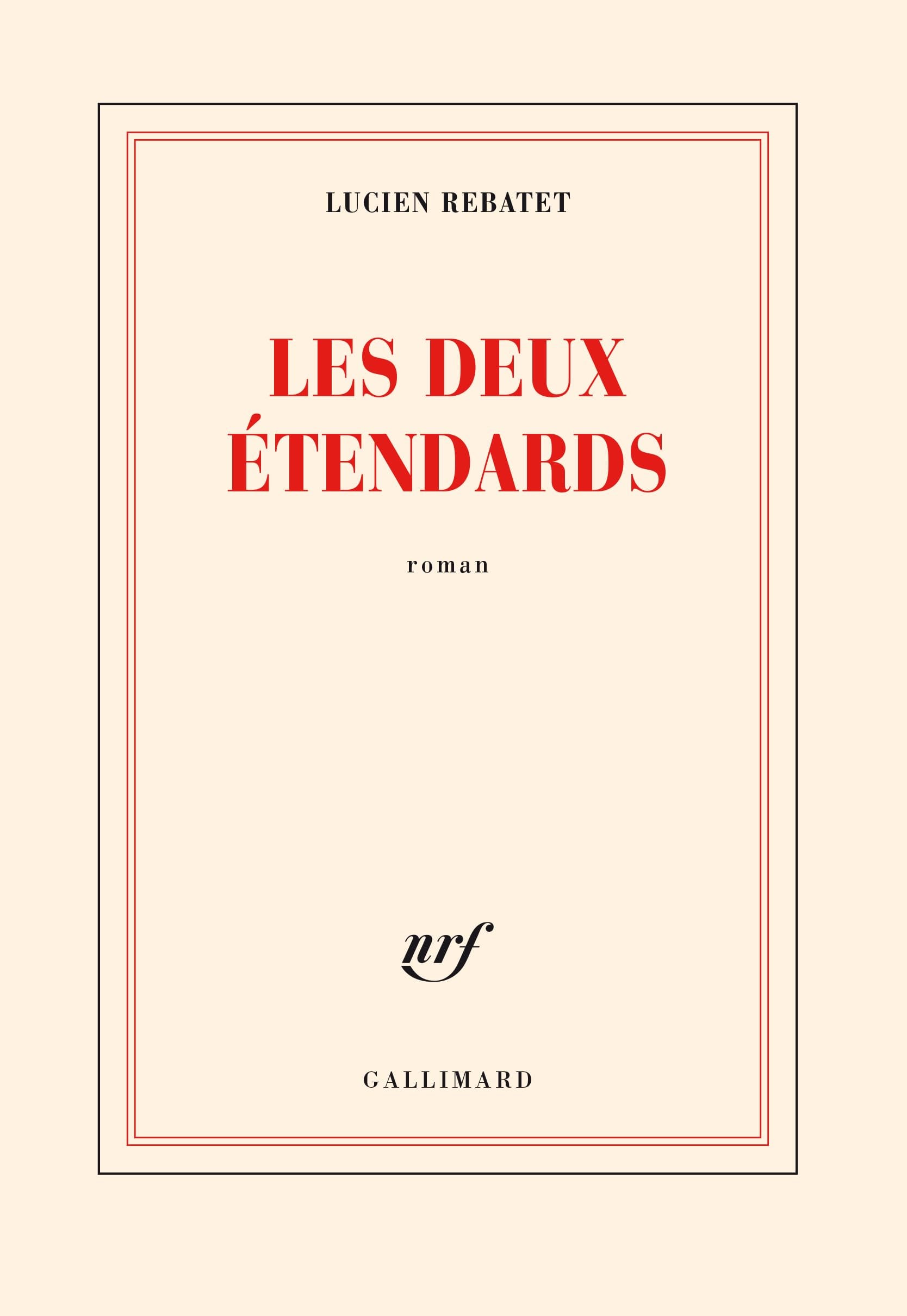 Les deux étendards - Cover