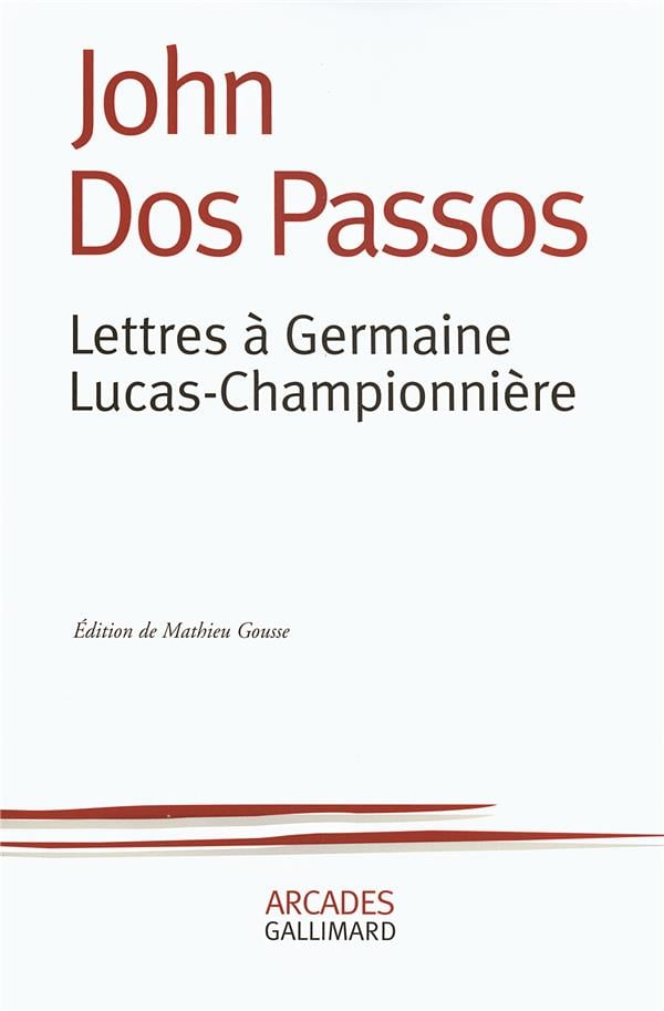 Lettres à Germaine Lucas-Championnière - Cover