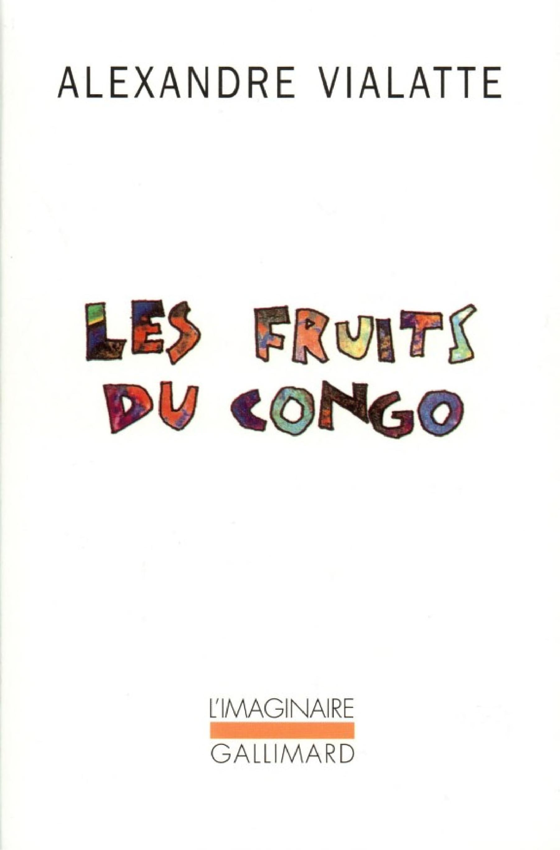 Les fruits du Congo - Cover
