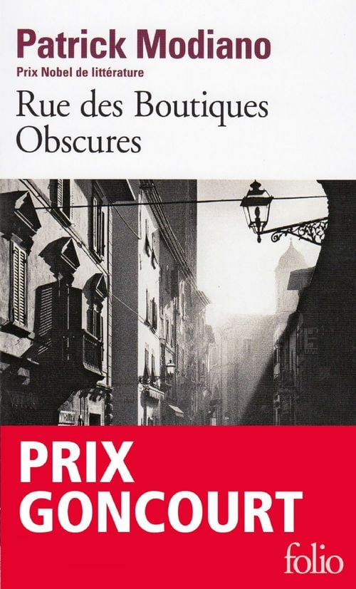Rue des Boutiques Obscures - Cover