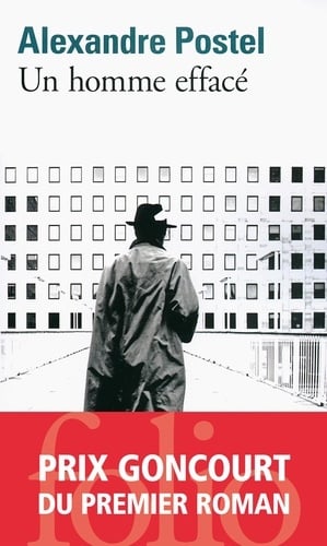 Un homme effacé - Cover