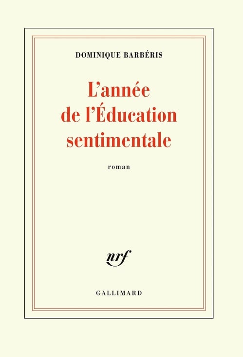 L'année de l'Éducation sentimentale - Cover