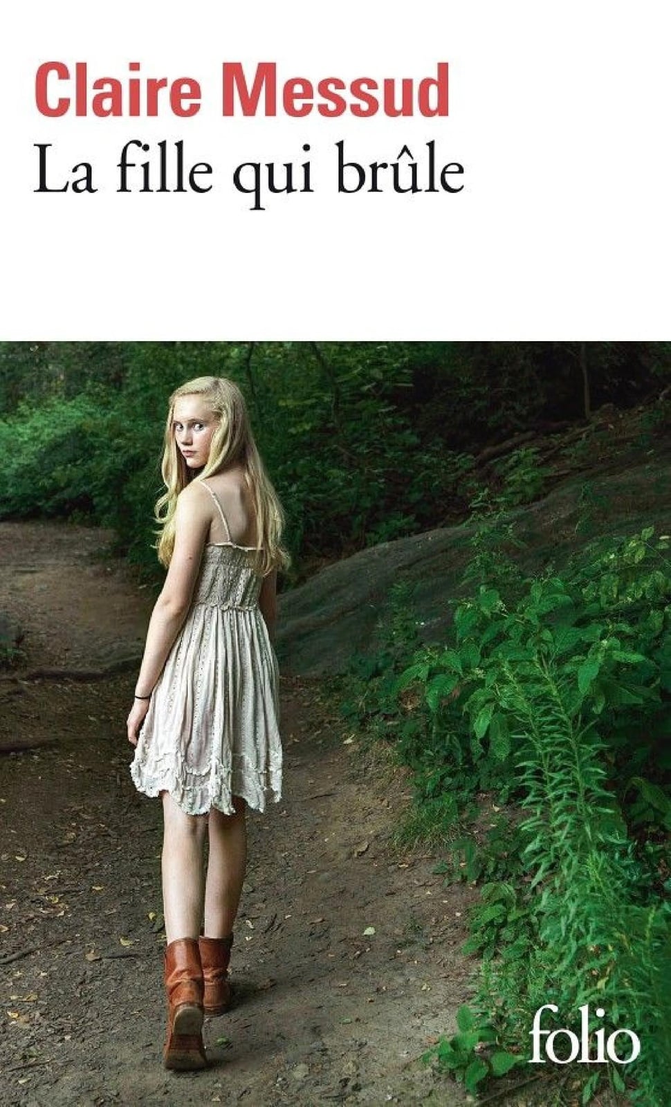 La fille qui brûle - Cover