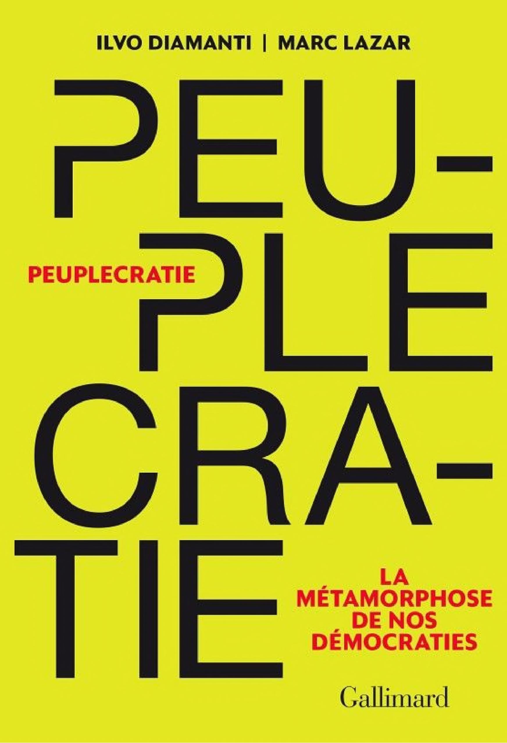 Peuplecratie. La métamorphose de nos démocraties - Cover
