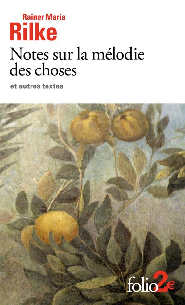 Notes sur la mélodie des choses et autres textes - Cover