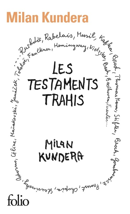 Les testaments trahis - Cover