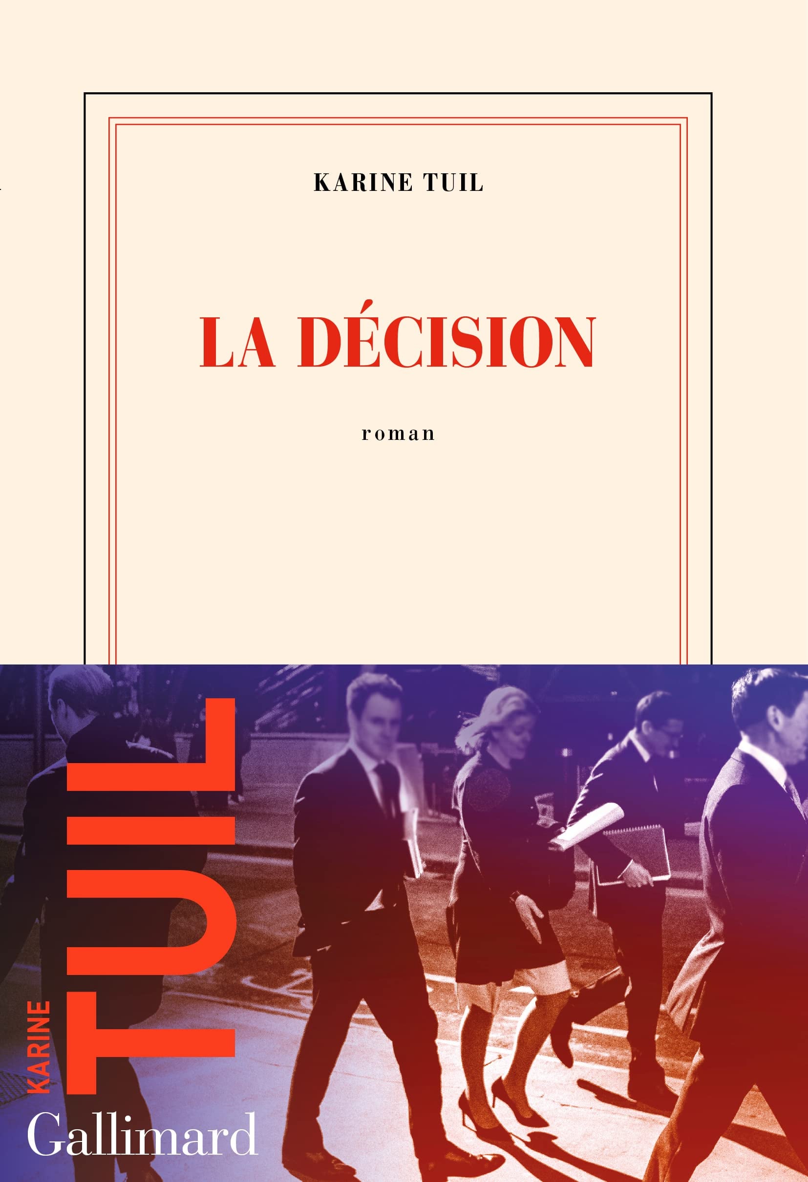 La décision - Cover