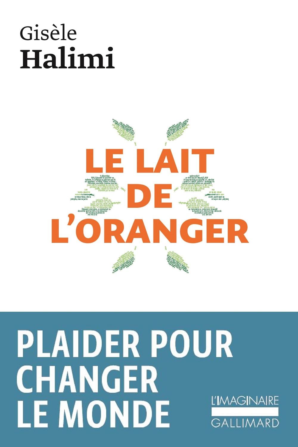 Le lait de l'oranger - Cover
