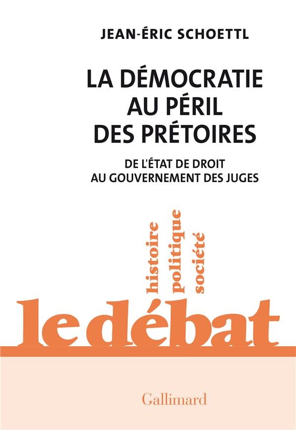 La démocratie au péril des prétoires de l'État de droit au gouvernement des juges - Cover