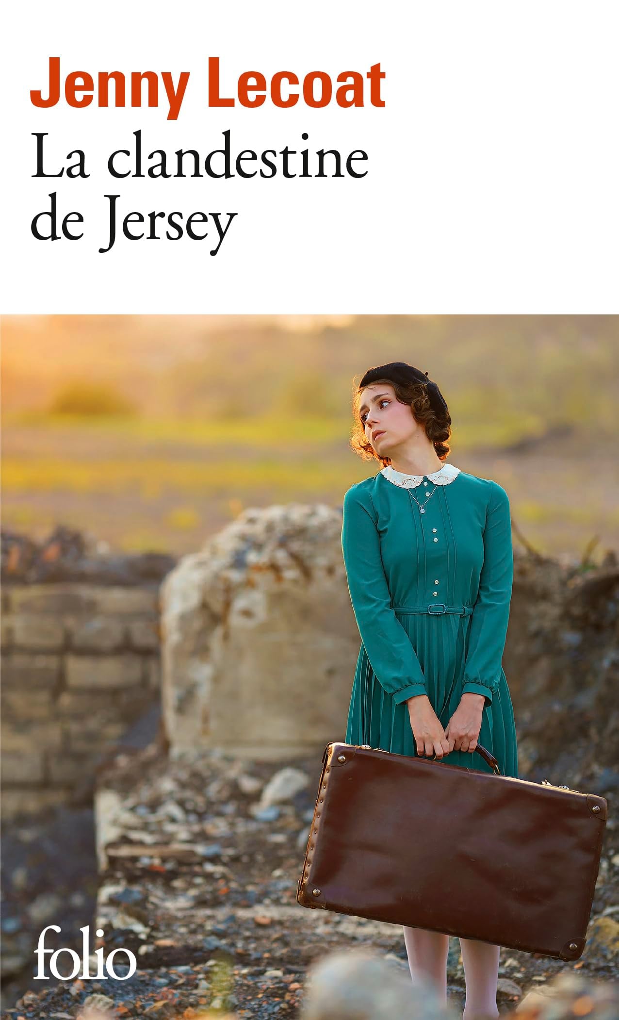 La clandestine de Jersey - Cover