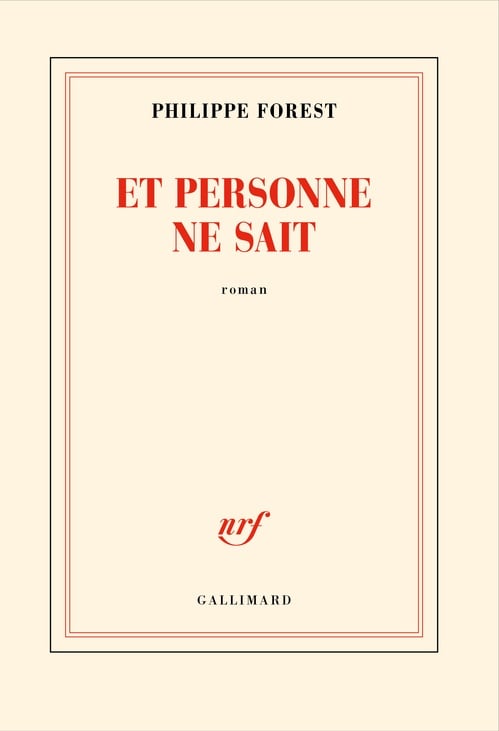 Et personne ne sait - Cover