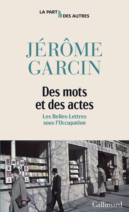 Des mots et des actes - Cover