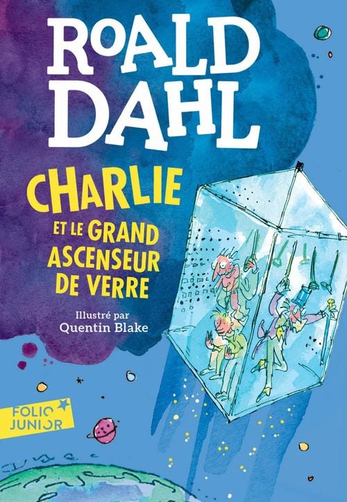 Charlie et le grand ascenseur de verre - Cover