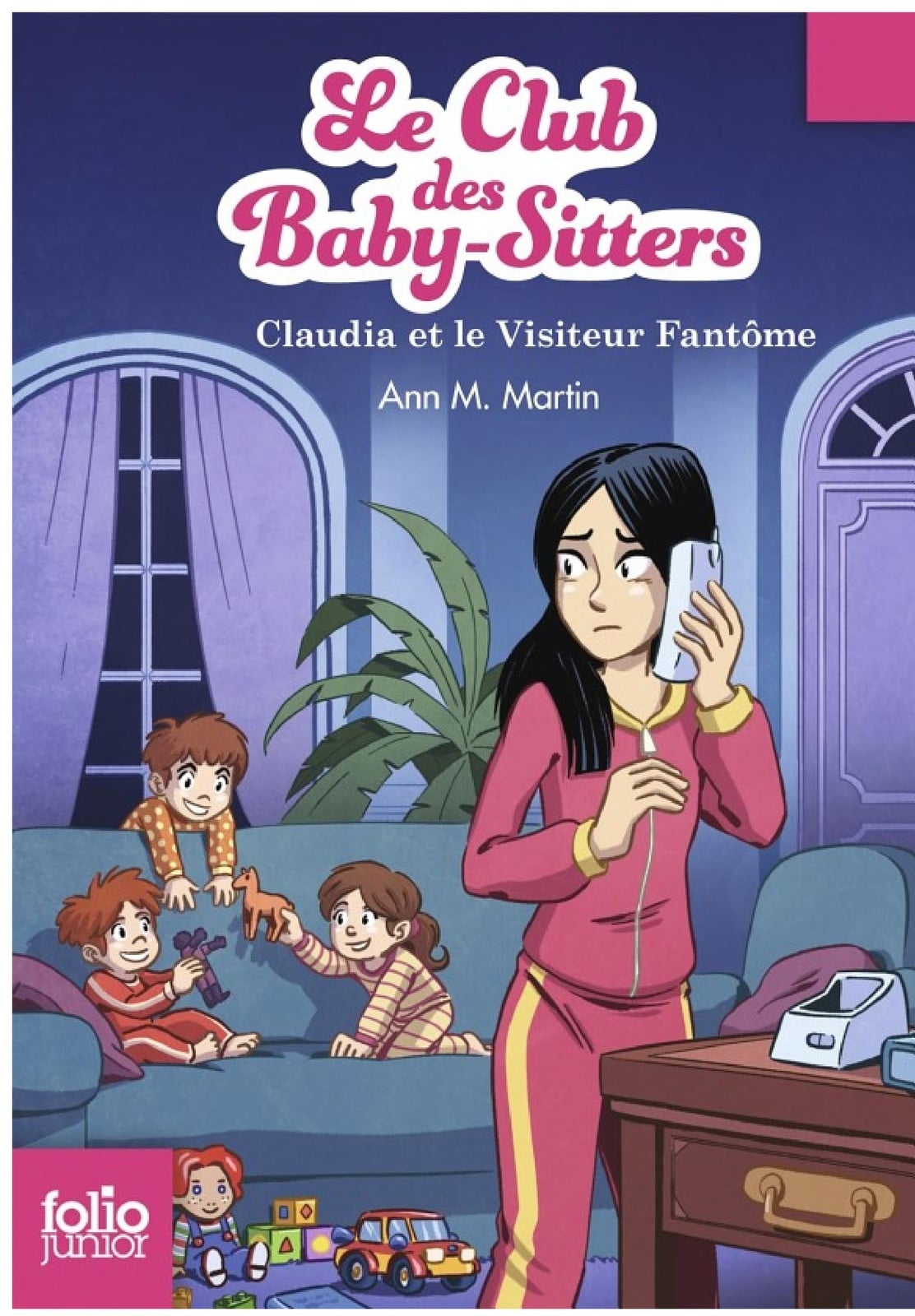 Le Club des baby-sitters (Tome 2) - Claudia et le Visiteur Fantôme - Cover