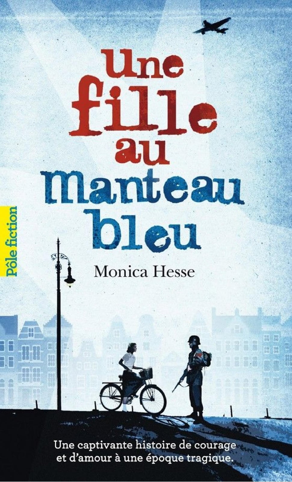 Une fille au manteau bleu - Cover